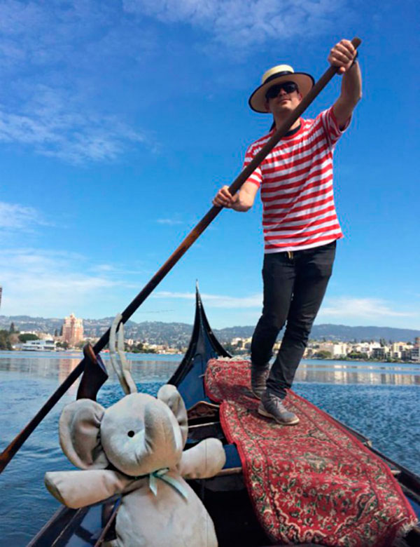 Peluche elefante viajero 7