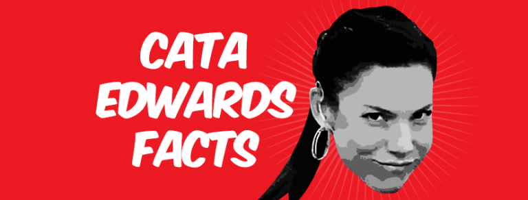 ¡Con humor! Mira la mejor selección de los #CataEdwardsFacts