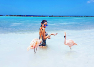 Kel Calderón se luce en estas fotos de sus nuevas vacaciones