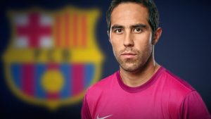 Claudio Bravo enterneció las redes sociales con esta foto