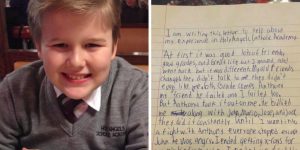 ¡Terrible! La desesperada carta de un niño que se suicidó por bullying de compañeros
