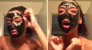 Joven casi queda sin rostro por culpa de una máscara de belleza