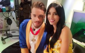 Las románticas vacaciones de Flavia Medina y Tony Spina