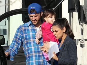 ¡Revelan el sexo del bebé de Ashton Kutcher y Mila Kunis!
