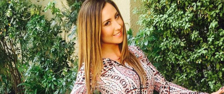 El debut de Nicole Moreno como profe de zumba