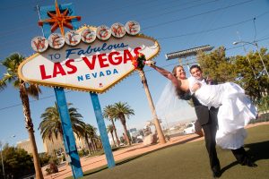Pareja de Hollywood se casó en Las Vegas