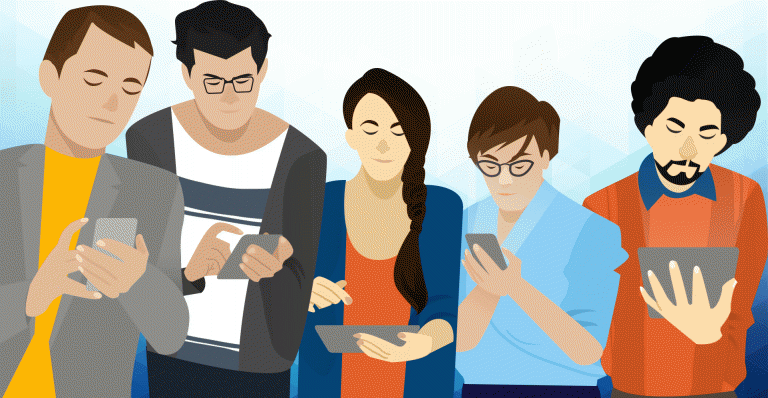 ¿Te sientes identificado? Los jóvenes chilenos y su relación con internet