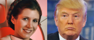 Actriz de "Star wars" hizo grave acusación sobre supuesto consumo de drogas de Donald Trump