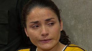 Mónica sacó aplausos en el penúltimo capítulo de "Te doy la vida"