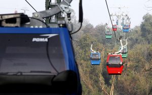 Reabren el Teleférico del Parque Metropolitano de Santiago