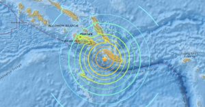 Alerta de tsunami en Islas Salomón tras terremoto 7.7