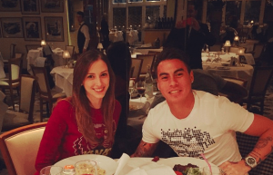 ¿Se parece al papá? Novia de Edu Vargas publicó tierna foto de su bebé