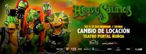 FMDOS te invita a disfrutar en familia con Heavysaurios en su primer concierto de rock para niños