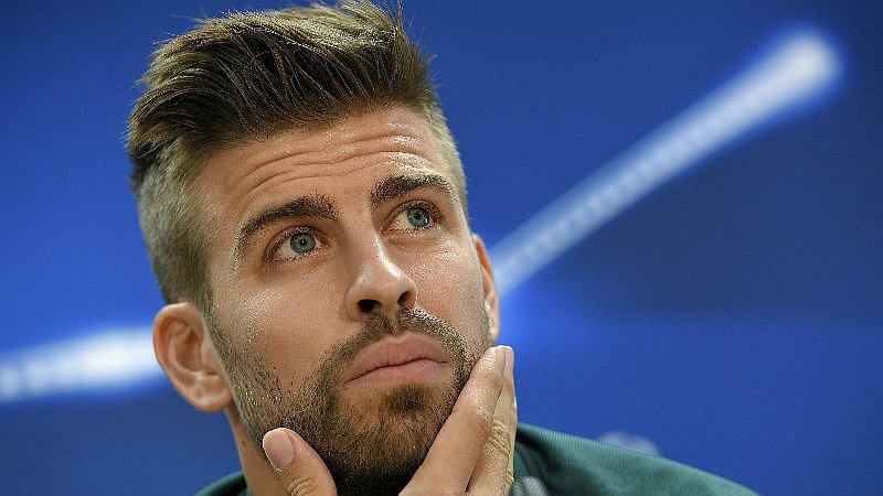 Gerard Piqué se enojó con un periodista por esta razón