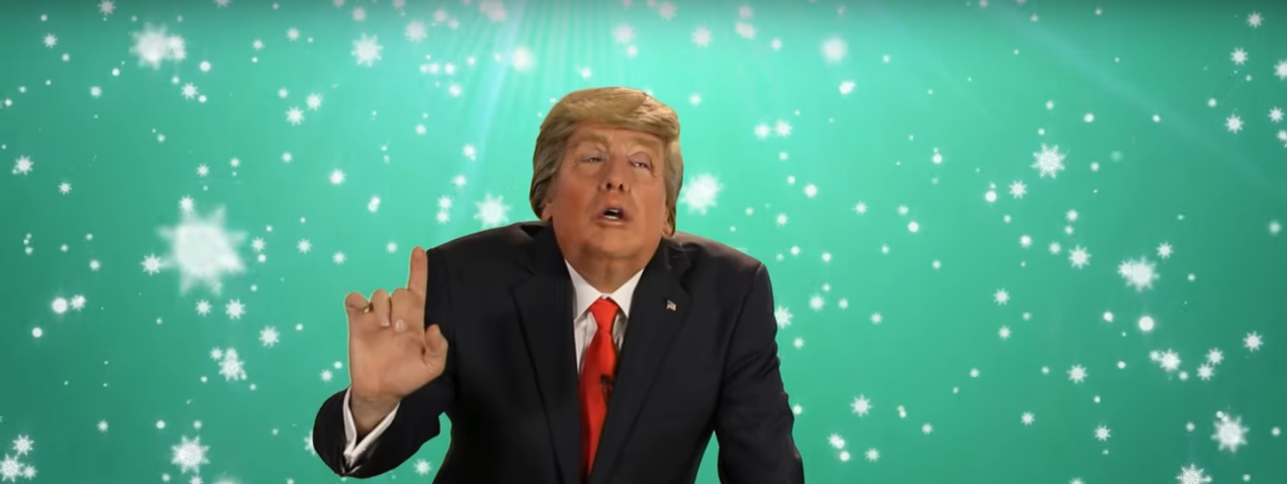 ¿Gary Medel, Rafael Garay y Donald Trump se unen para saludarte en Navidad?