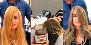 ¿Teñirse el pelo con nutella? ¡Acá te contamos de qué se trata!
