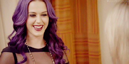 pelo morado katy perry