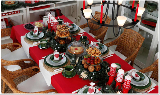 #VitrinaNavideña Dale un toque distinto a tu mesa en Navidad