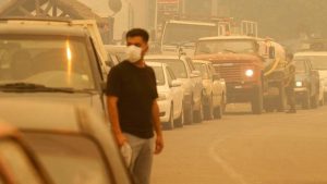 #FMDOSTeInforma Así empeora la calidad de aire en Santiago