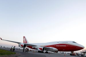 ¡Por fin! Avión Supertanker ya despegó rumbo a la Región del Maule