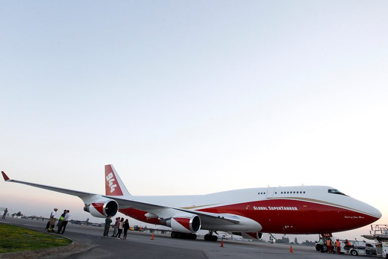 ¡Por fin! Avión Supertanker ya despegó rumbo a la Región del Maule