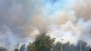 Alerta roja en San José de Maipo por incendio forestal