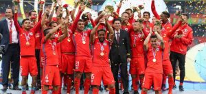 Así celebró La Roja su triunfo en la China Cup