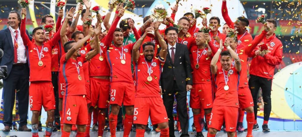 Así celebró La Roja su triunfo en la China Cup