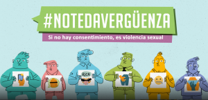 Lanzan campaña No te da vergüenza para concientizar sobre la violencia de género