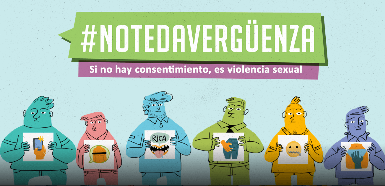 Lanzan campaña No te da vergüenza para concientizar sobre la violencia de género