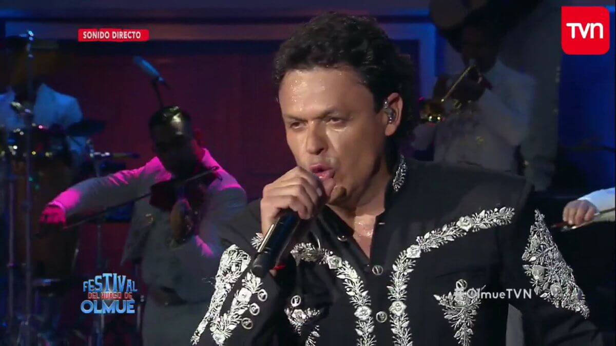 Pedro Fernández tuvo una exitosa participación en el Festival del Huaso de Olmué