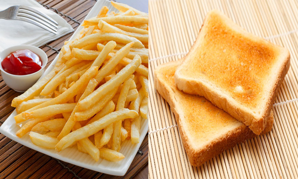 ¿El pan tostado y las papas fritas pueden provocar cáncer?