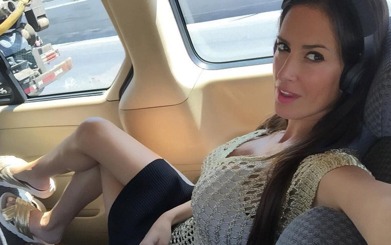 ¿Adriana Barrientos con ojos azules? La modelo preguntó cómo le queda este look