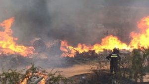 #FMDOSTeInforma Decretan zona de catástrofe los sectores afectados por incendios
