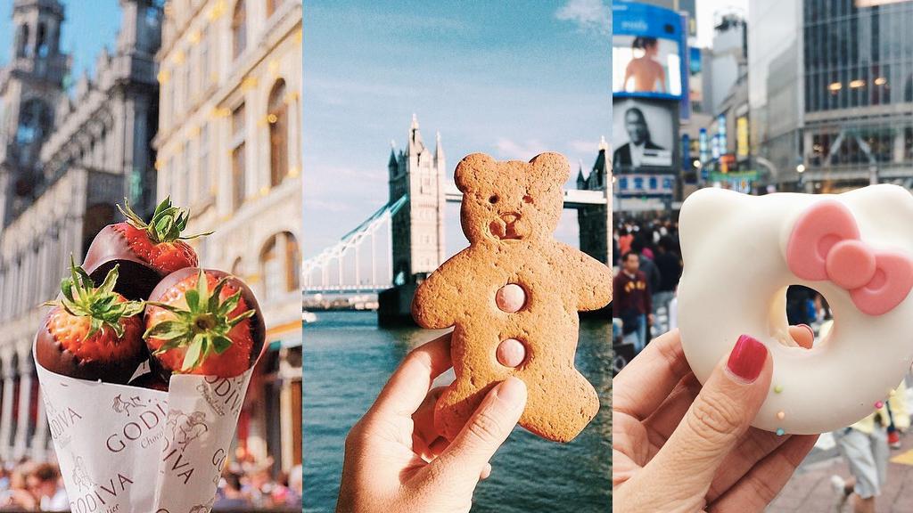 Conoce a la joven que viaja por el mundo sacando fotos a la mejor comida de cada país