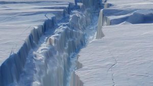 Científicos advierten de gigantesco iceberg que se estaría separando de la Antártida