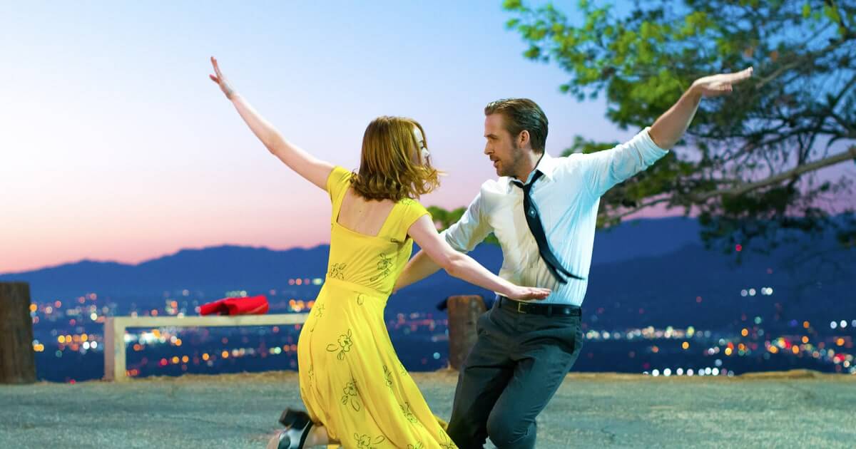 "La la land" se convirtió en la película más premiada de la historia de los Globos de oro