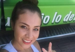 Sabrina Sosa volvió a trabajar a los teams de verano con su hijo