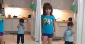 Estos dos pequeños cantan famosa canción del dúo Pimpinela y se vuelven viral en redes sociales