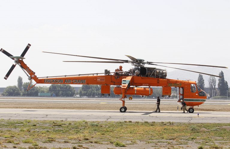 Elvis ya se encuentra en Chile para apoyar el combate de incendios forestales