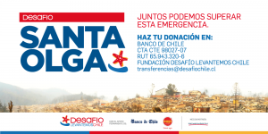 Desafío Levantemos Chile revela nuevo cómputo de su campaña en apoyo a afectados por incendios