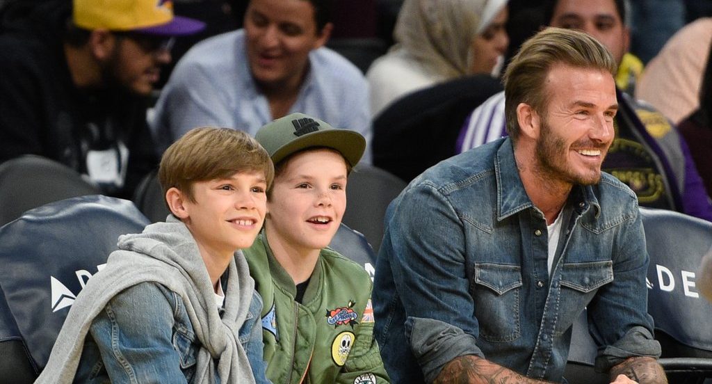 ¡Morimos de amor! David Beckham preparó un día lleno de entretención para sus hijos
