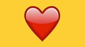 ¿Cuáles son los emojis que más se utilizan en el Día de los enamorados?