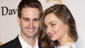 ¡Felicidades! Miranda Kerr y Evan Spiegel esperan su primer hijo