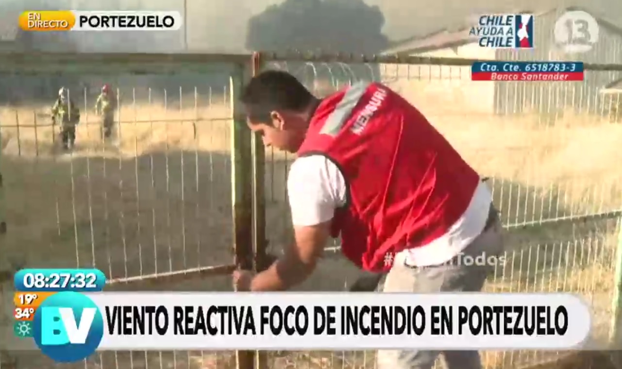 La verdad detrás del viral del brigadista intentando abrir una reja en Portezuelo