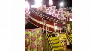 #FMDOSInforma Accidente de juego mecánico en La Ligua deja lesionados