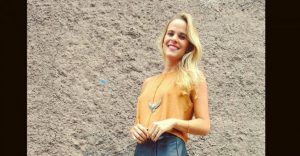 Javiera Suárez disfruta de unas vacaciones en familia