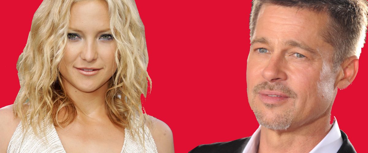 ¡Es oficial! Brad Pitt y Kate Hudson tienen un romance