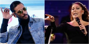 Así fue el encuentro de Maluma con Isabel Pantoja tras su show en Viña