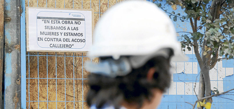 Letrero constructora Echeverría